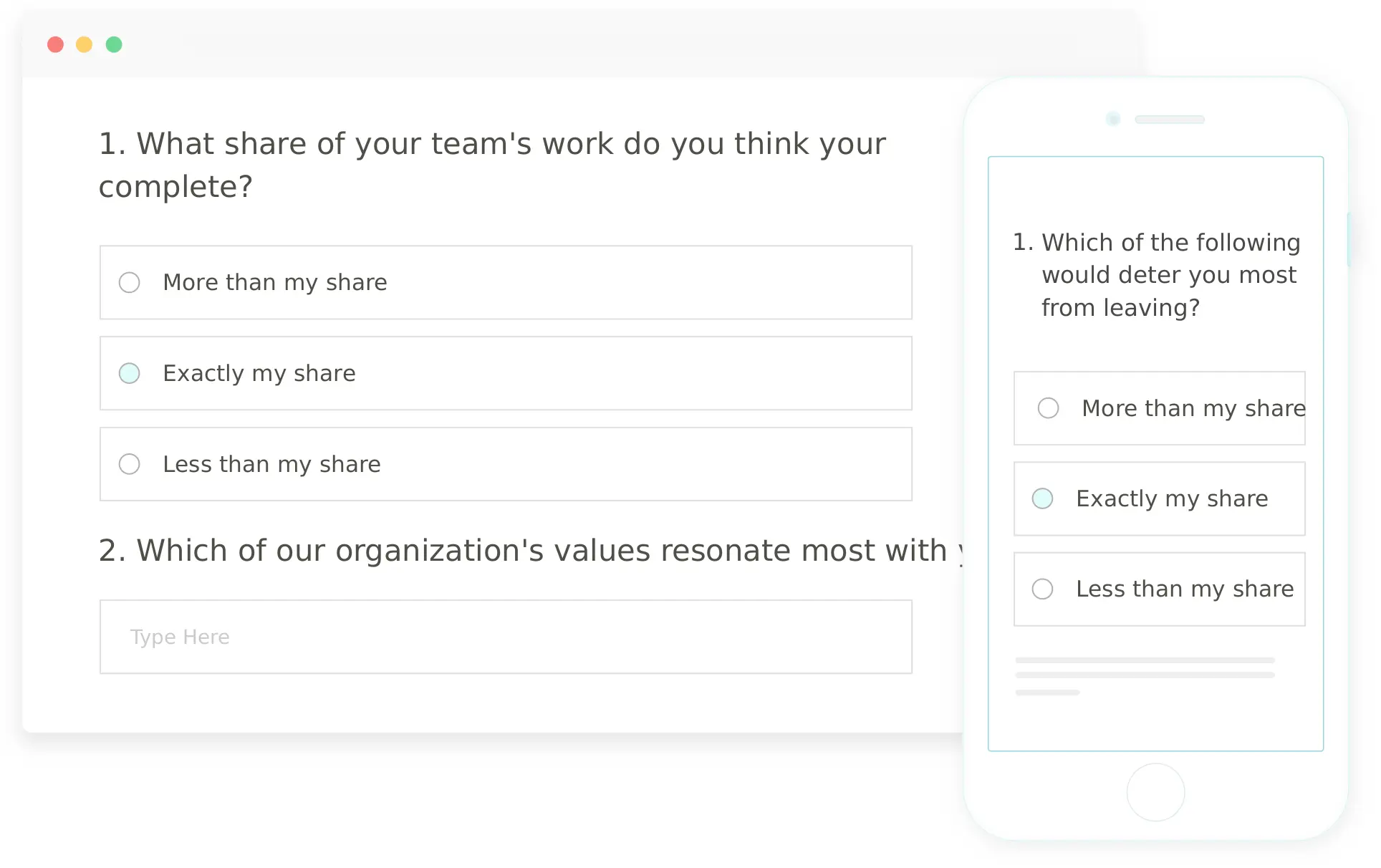 Team Performance Survey Template
