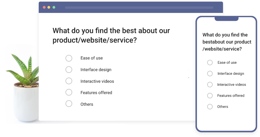 User Experience survey template
