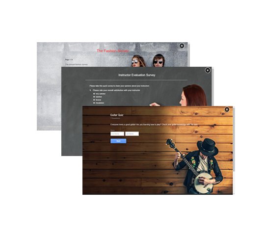 Design beautiful surveys